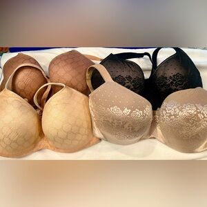 Lot of Soma Stunning Support Balconette bras. Neutral colors 38D